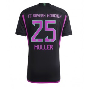 Bayern Munich Thomas Muller #25 Koszulka Wyjazdowych 2023-24 Krótki Rękaw